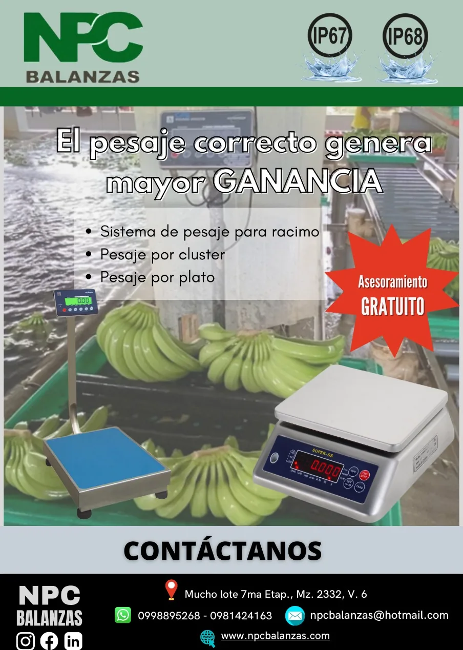 NPC Balanzas - banano