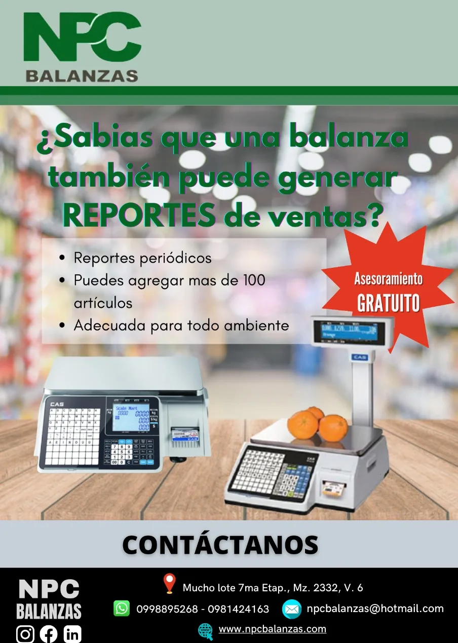 NPC Balanzas - comercio