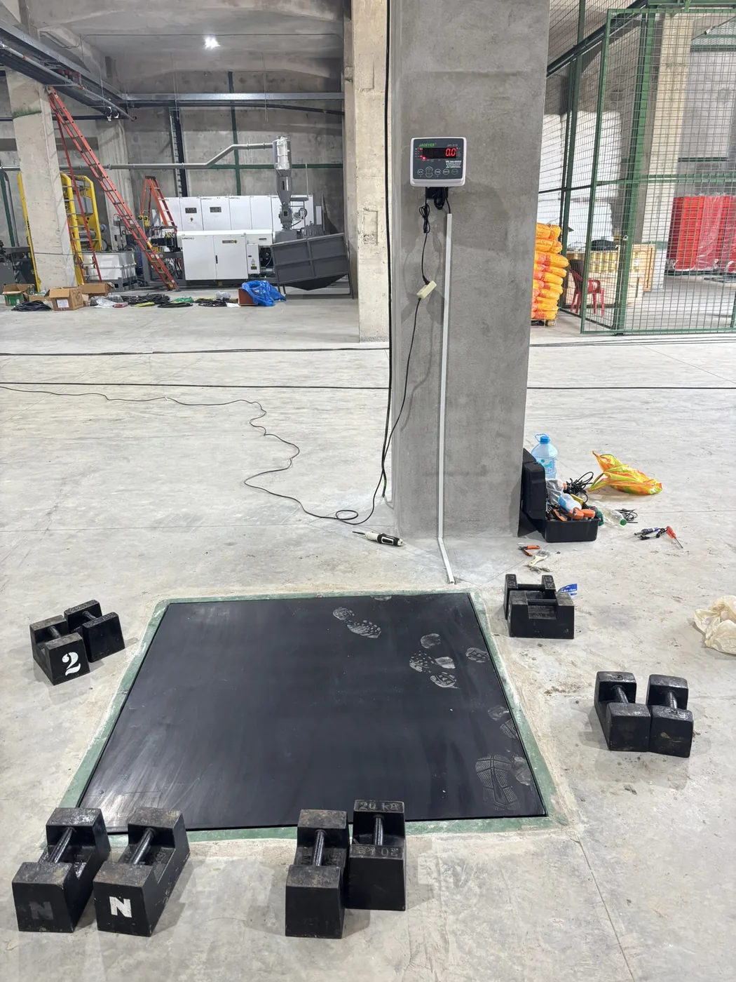 Plataforma de hierro Jadever · 2 t
