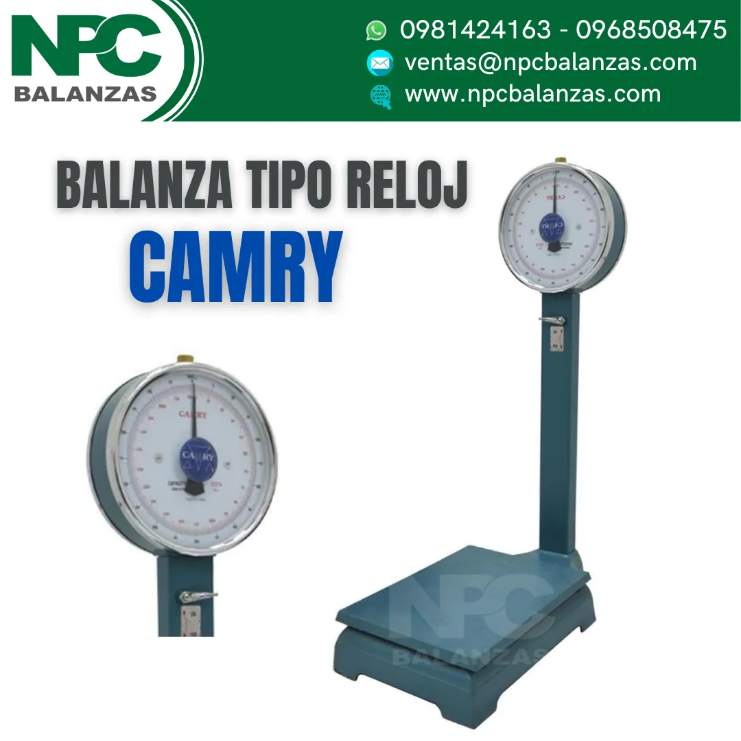 Balanza tipo reloj Camry